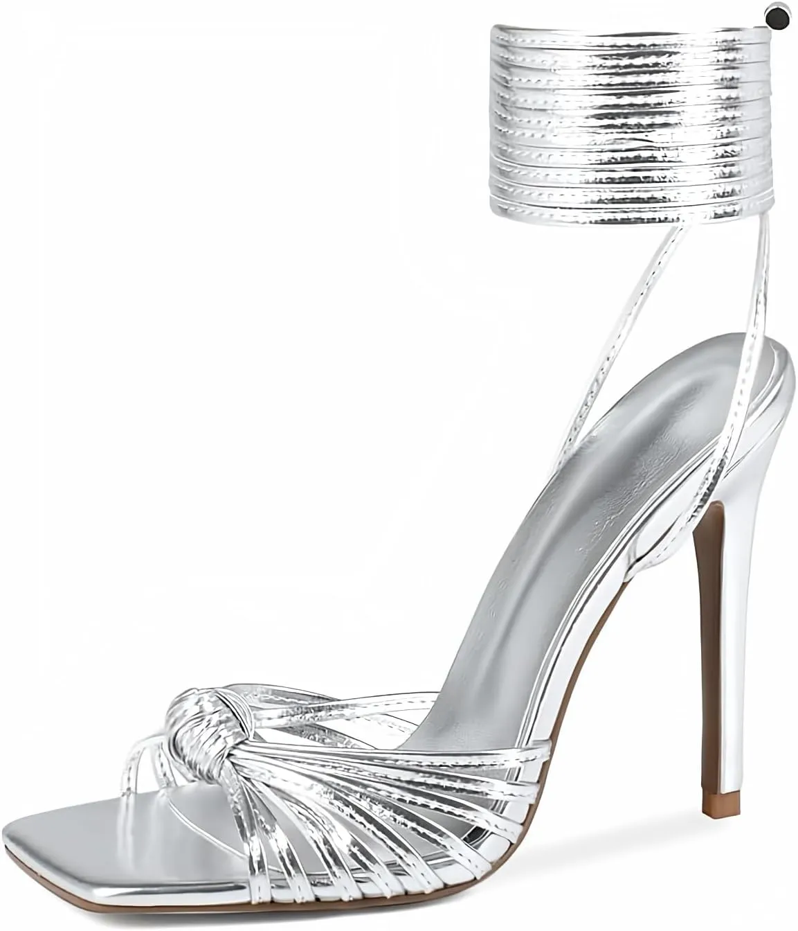 Women's Open Toe Lace up Strappy Heels