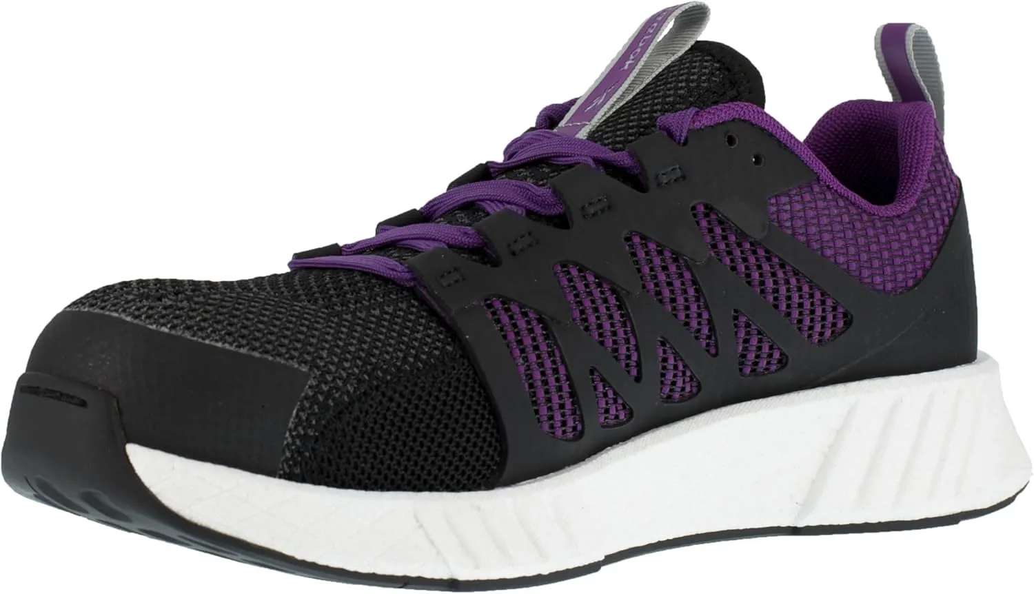 Women's Rb315 Fusion Flexweave Safety Toe Athletic Work Shoe Black