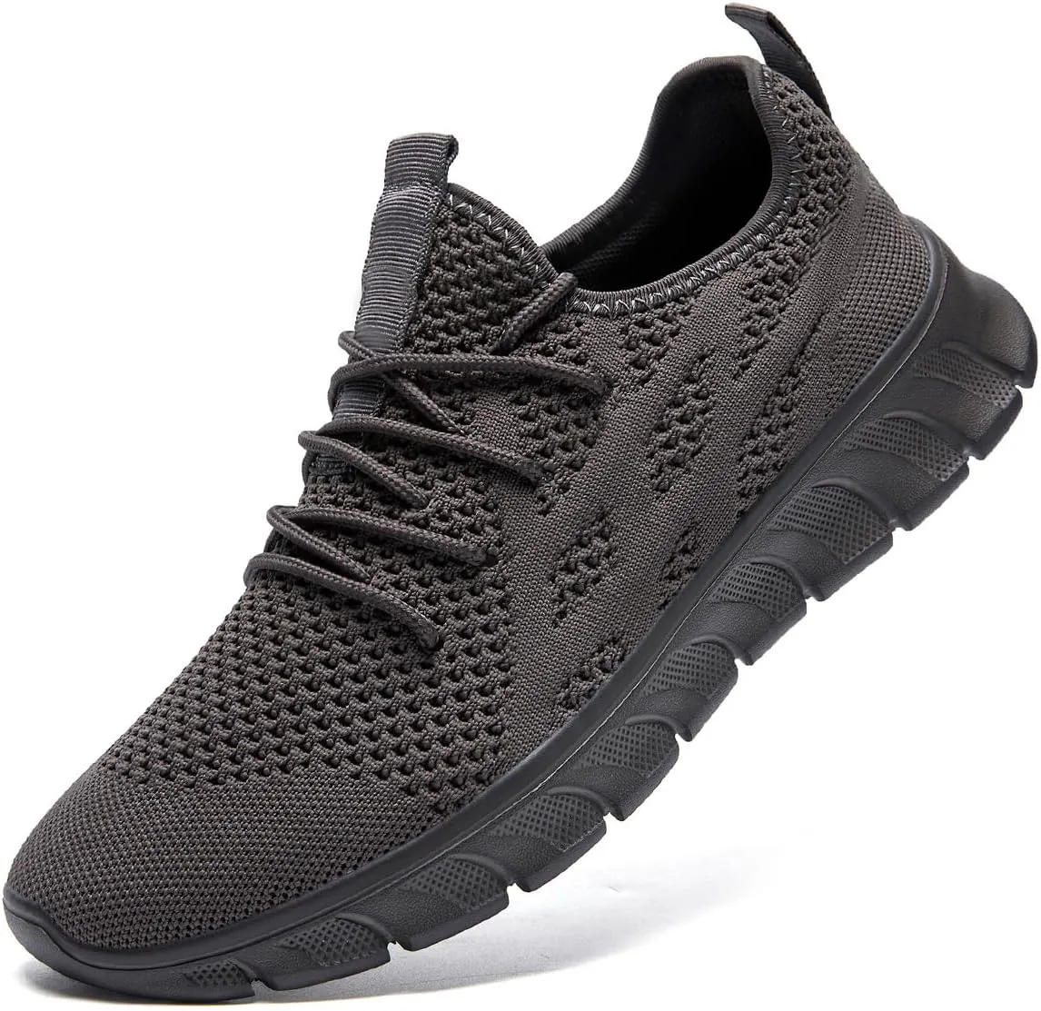 Women's Running Shoes Lightweight Walking Sneakers Tennis Athletic Lace Up Gym Casual Fashion Fitness Sports Soft Sole Mesh Workout Comfortable