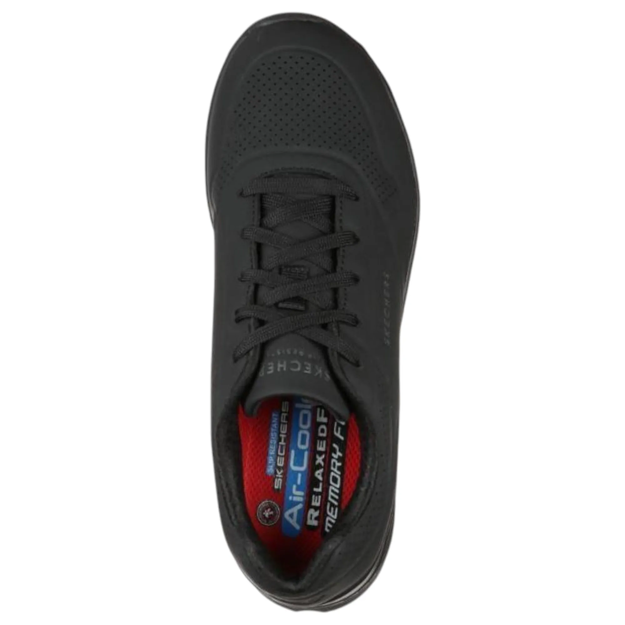Womens Skechers Uno - Slip Resistant Shoes Black