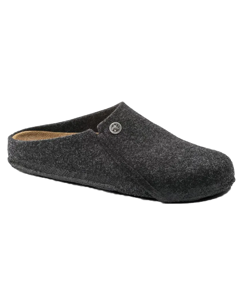 Womens Zermatt Felt Slipper in Anthracite