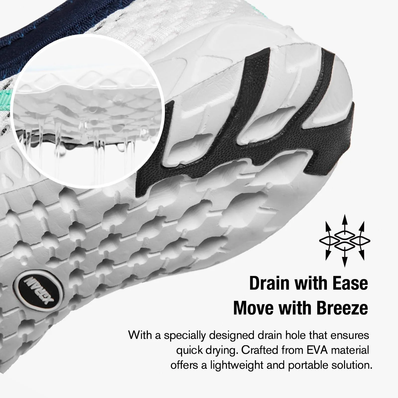 Xdrain Adventure - Womens Slip On Water Shoes