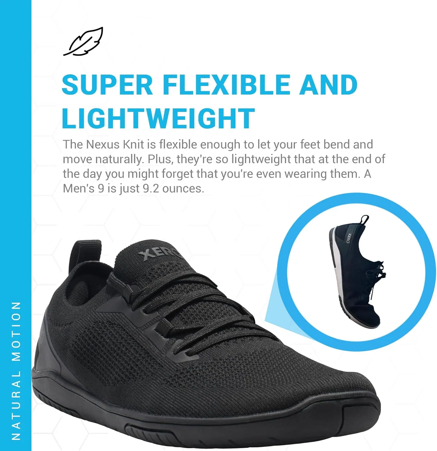 Xero Shoes Men's Nexus Knit Barefoot Athlesuire Shoe