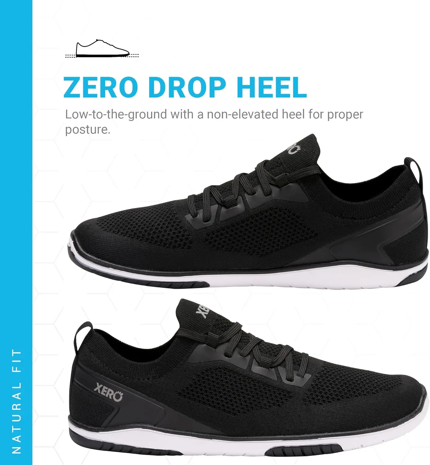 Xero Shoes Women's Nexus Knit Barefoot Athleisure Shoe