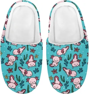 Xpyiqun House Shoes Kids Slip On Slipper for Girls Boys Size 9-14.5 Home Slipper Soft Plush Fuzzy Winter Slippers