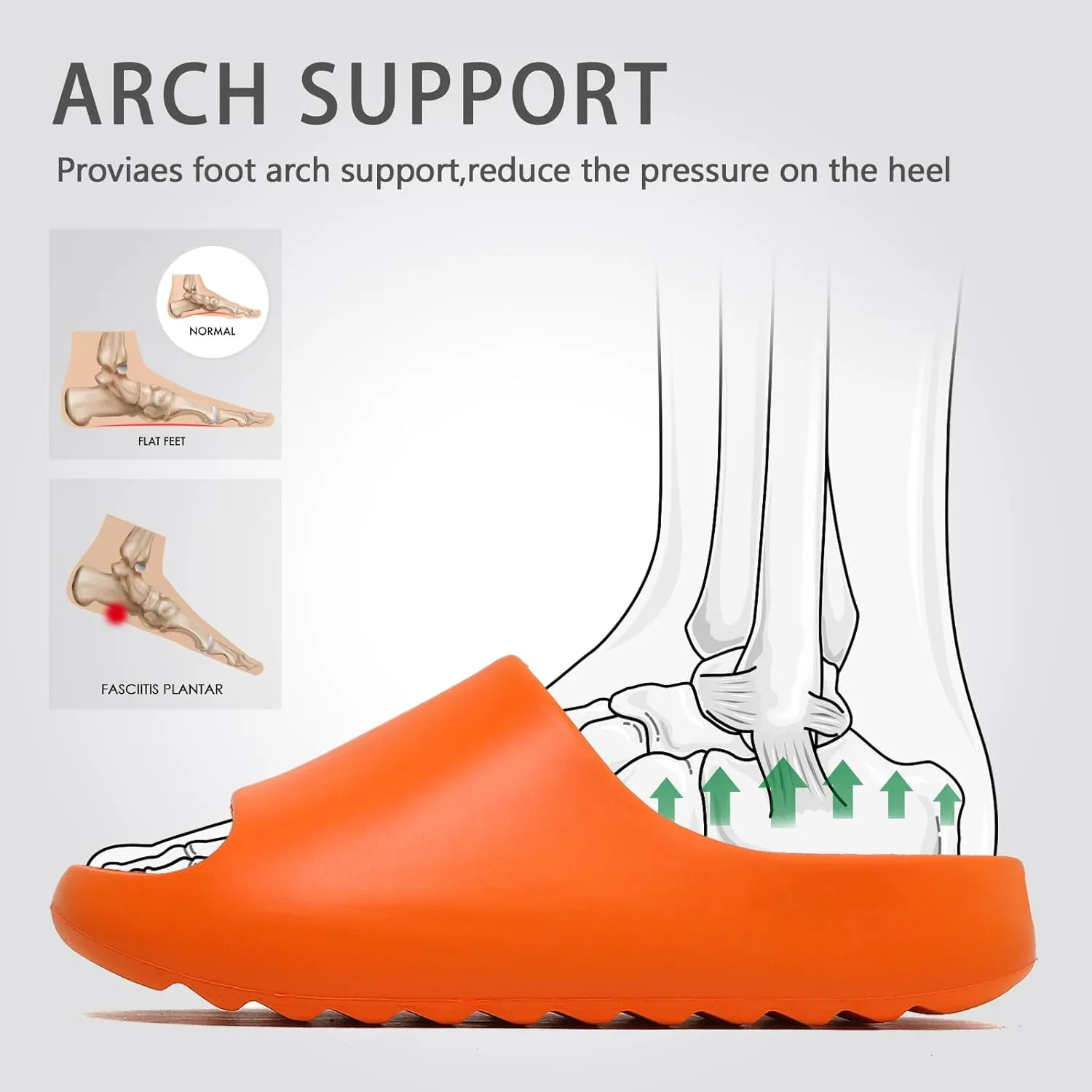 XTJSCBDSH Cloud Slides for Men and Women, Quick Drying Slippers Shoe Open Toe Thick Soft, Platform Slide Sandals Daily Shower Sandals, Non-Slip Bathroom Slippers Summer for Indoor & Outdoor