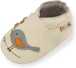 YALION Baby Soft Leather Shoes Suede Sole Infant Toddler First Walking Sports Crib Moccasins