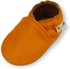 YALION Baby Soft Leather Shoes Suede Sole Infant Toddler First Walking Sports Crib Moccasins
