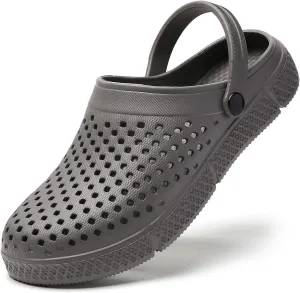 YUKTOPA Womens Clogs Shoes Unisex Summer Garden Clogs Shoes Non-Slip Quick Drying Sandals Casual Slippers