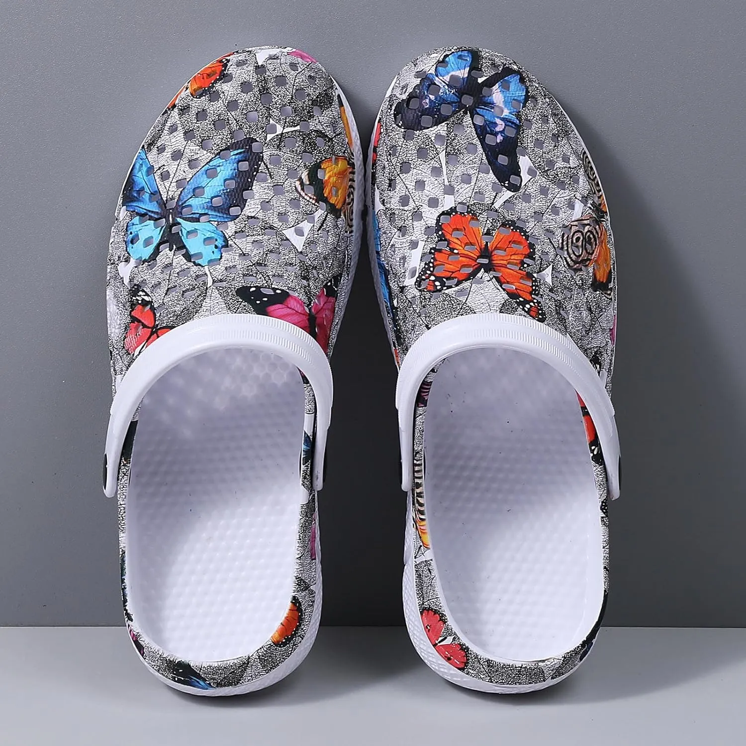 YUKTOPA Womens Clogs Shoes Unisex Summer Garden Clogs Shoes Non-Slip Quick Drying Sandals Casual Slippers
