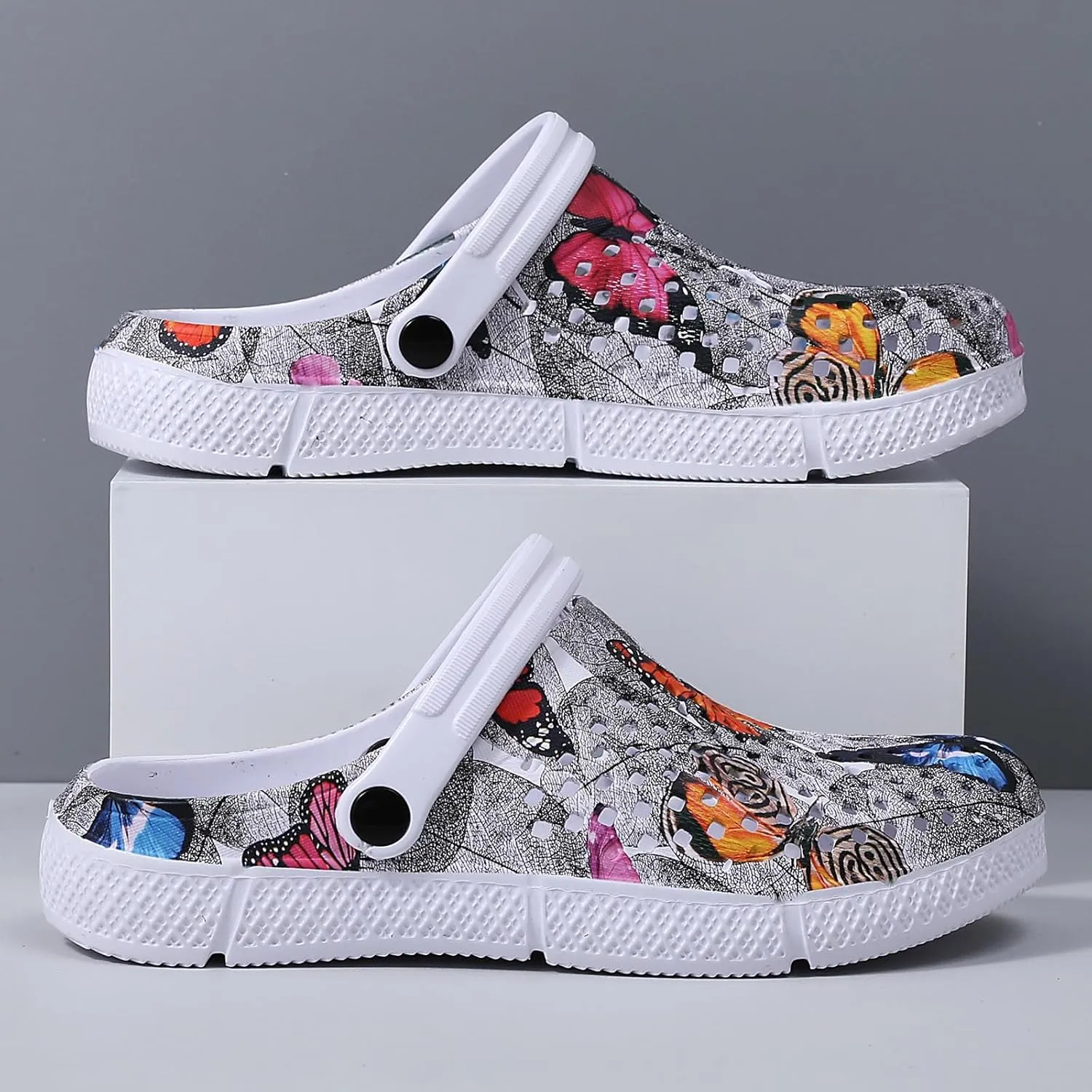 YUKTOPA Womens Clogs Shoes Unisex Summer Garden Clogs Shoes Non-Slip Quick Drying Sandals Casual Slippers