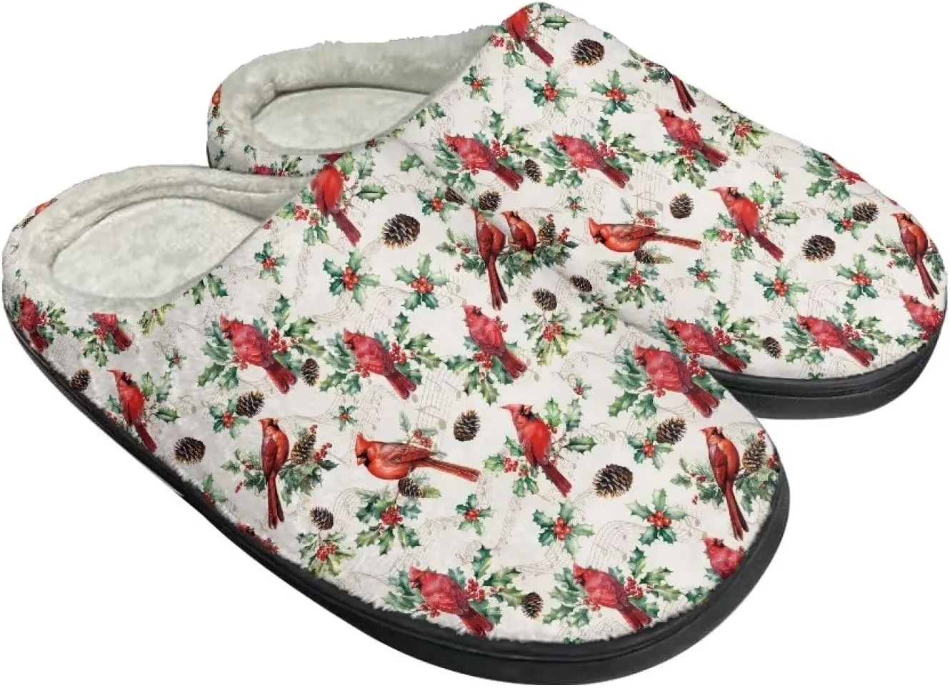 Yzaoxia Slippers for Ladies Size 5.5-12 Indoor Soft Flat Slippers Washable Women Bedroom Slippers